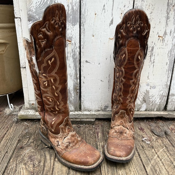 lacy boots Shoes - Lacy boots with built in shinguards (barrel racing)